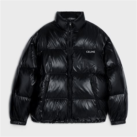 celine puffer jacket men's|CELINE SHORT DOWN JACKET IN NYLON .